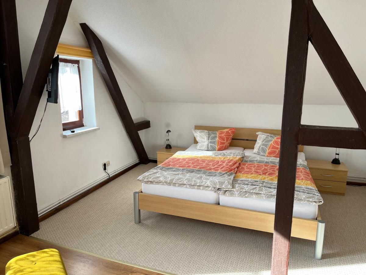 Alte Druckerei Hotel Quedlinburg Eksteriør billede